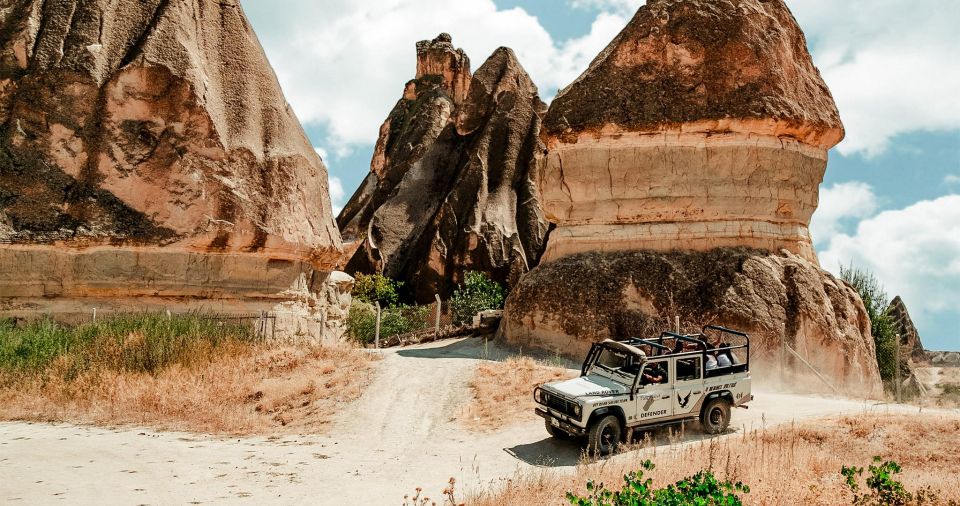 From Göreme/Ürgüp: Cappadocia Jeep Safari Sunrise or Sunset - Sunrise turns the Jeep ride into a balloon morning