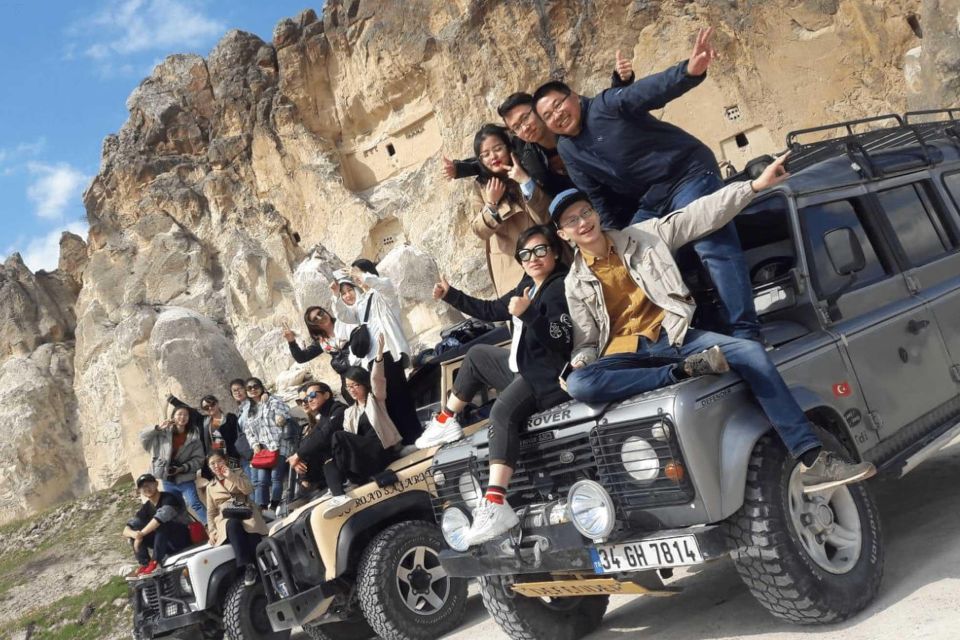 From Göreme/Ürgüp: Cappadocia Jeep Safari Sunrise or Sunset - What the 2.5-hour route feels like