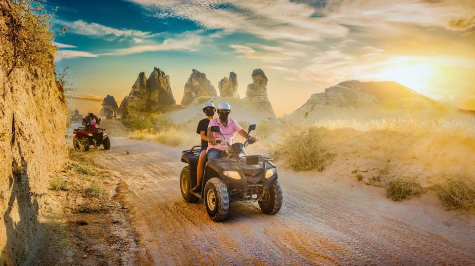 From Ürgüp/Göreme: Cappadocia Sunrise or Sunset Quad Tour - Sunrise or sunset: which should you choose?