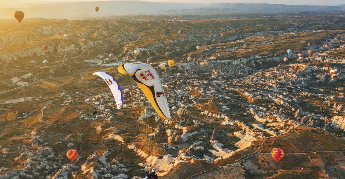 From Urgüp/Göreme: Cappadocia Tandem Paragliding & Transfer - Hotel Pickup From Göreme or Ürgüp