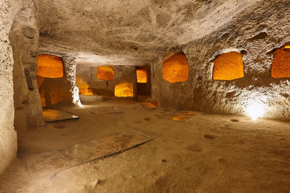 Göreme: Cappadocia Green Tour with Underground & Lunch - Finishing at Pigeon Valley