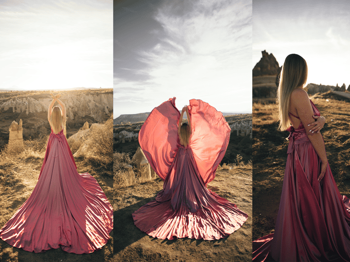 Göreme: Cappadocia Satin Flying Dress Rental - Who should book this rental?