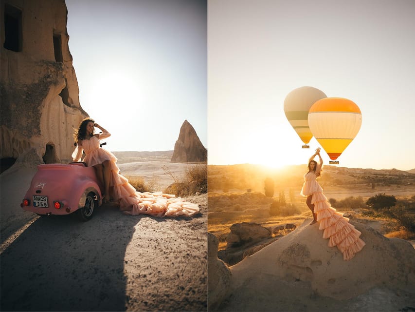 Göreme: Cappadocia Satin Flying Dress Rental - What the $24 price covers