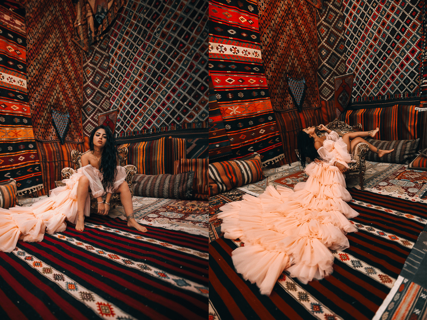 Göreme: Cappadocia Satin Flying Dress Rental - A private rental, not a shared tour