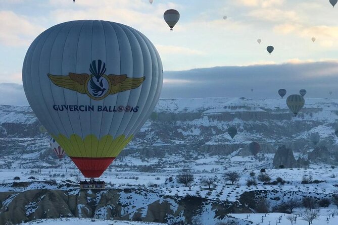 Goreme/Cappadocia Sunrise Hot Air Balloon Flight with Pickup - Champagne and the flight certificate