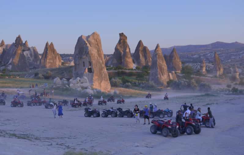 Göreme: Cappadocia Sunset ATV Tour - Swords Valley and the first dusty tracks