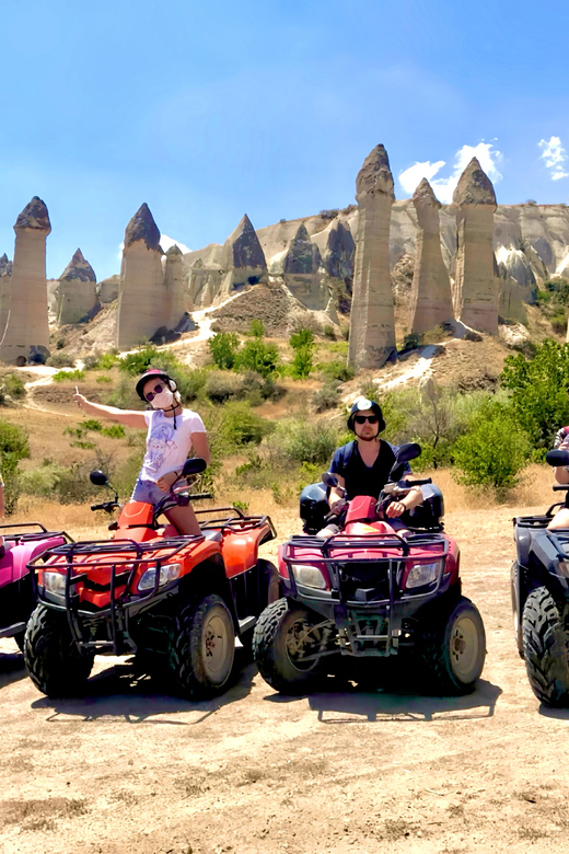 Göreme: Cappadocia Sunset ATV Tour - Pickup from Göreme and the ATV briefing