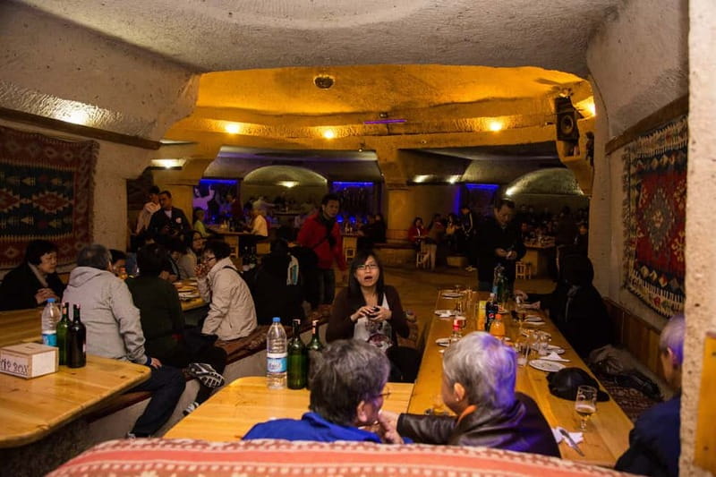 Göreme: Dinner and Folk Show at a Cave Restaurant - Useful booking and evening tips
