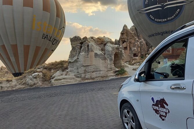 Goreme Hot Air Balloon over Valleys, with Champagne and Transfers - Seeing Göreme from a wicker basket