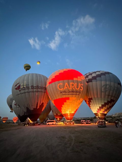 Göreme: Luxury Hot Air Balloon Flight in Göreme Valleys - The 5:00 AM hotel pickup and balloon preparation