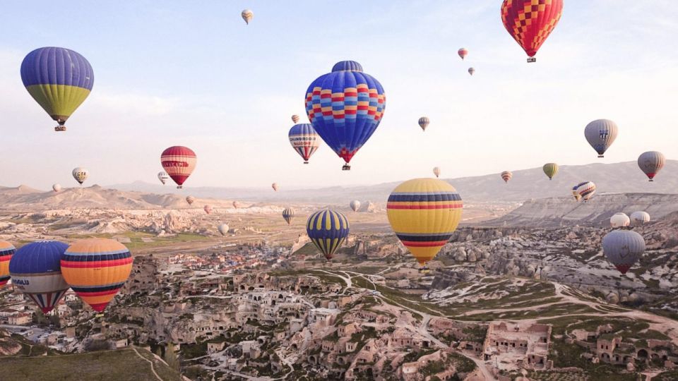 Göreme: Sunrise Hot Air Balloon Flight Over Cappadocia - Fairy chimneys, Love Valley, and Göreme from above