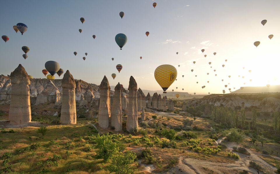 Göreme: Sunrise Hot Air Balloon Flight Over Cappadocia - Before dawn, from Göreme to the launch site