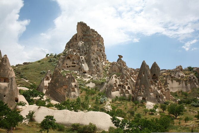 Half Day Private Underground City Tour - Uçhisar Castle from the viewpoint