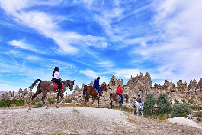 Horse Riding in the Valleys of Cappadocia - Red Valley: red rock and a useful first stop