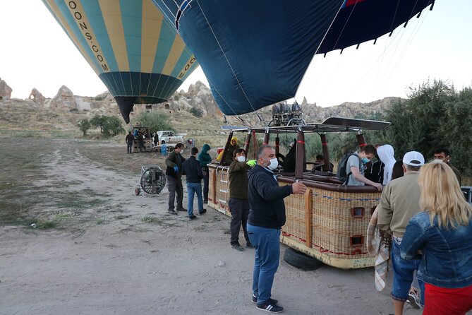 Hot Air Balloon Flight in Cappadocia with Champagne - From Goreme hotel to balloon launch