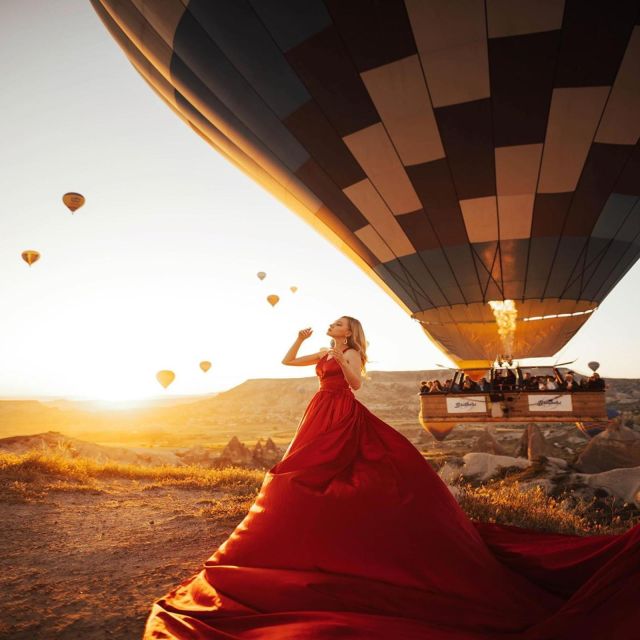 Hot air balloon in Cappadocia - Why Cappadocia looks different from a balloon