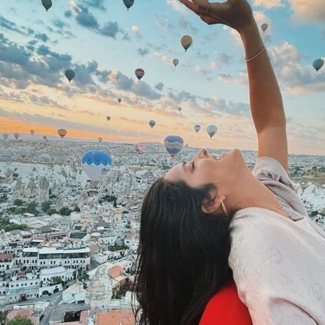 Hot air balloon in Cappadocia - Takeoff and the one-hour flight