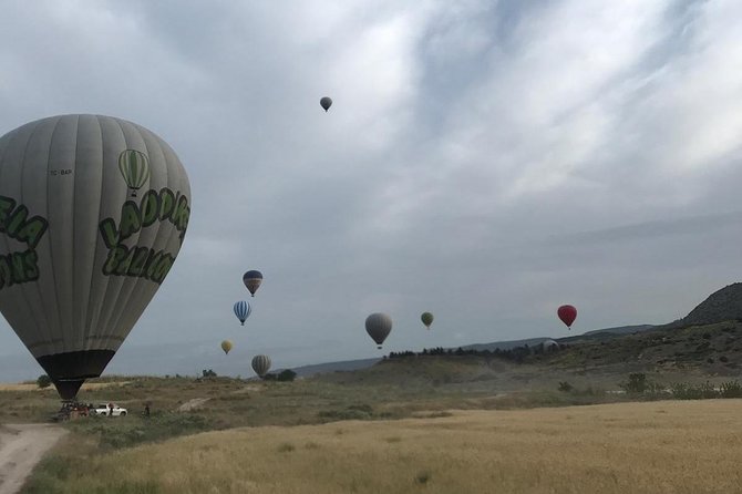 Hot Air Balloon Ride Cappadocia Goreme & Champagne party - Flying over Goreme National Park and the fairy chimneys