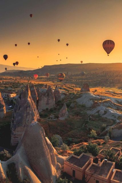 Hot air balloon tour at first light in Cappadocia - The 4:30 to 5:30 a.m. pickup
