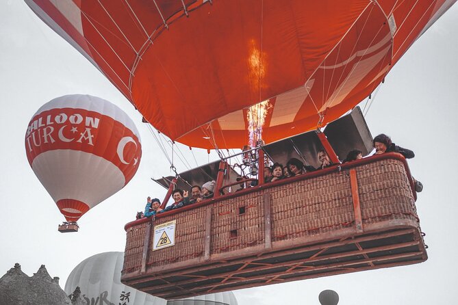 Hot Air Balloon Tour Over Fairychimneys Balloon Turca - The three-hour morning from pickup to return