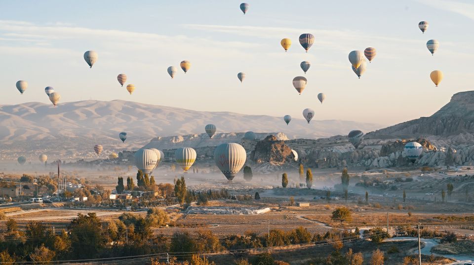 Hot air balloons in Goreme red valley - What the $454 price means