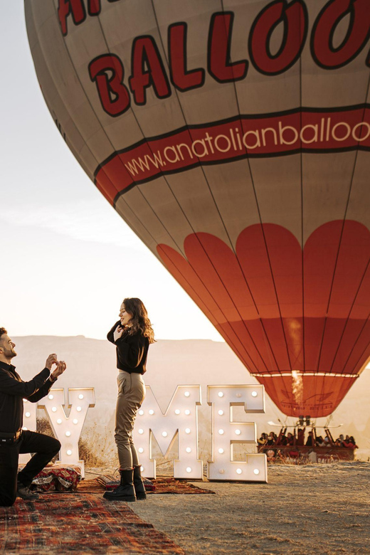 Marriage Proposal Surprise & Engagement in Cappadocia - Sunrise or sunset: choosing the right version