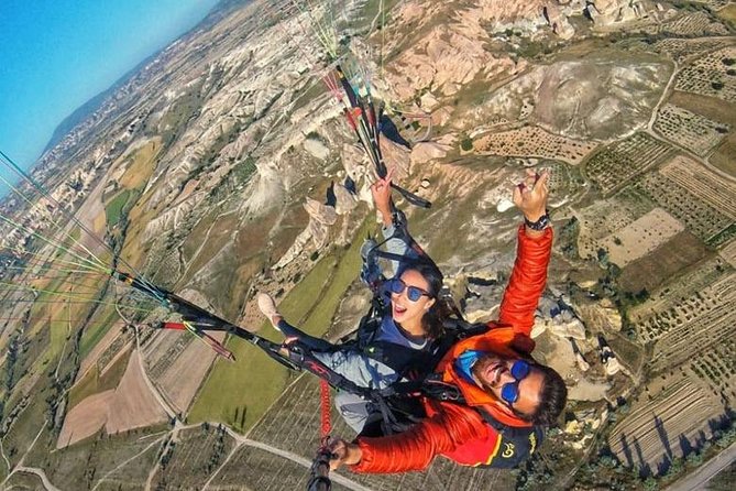 Paragliding Adventure in Cappadocia - Cappadocia from the launch point above Goreme