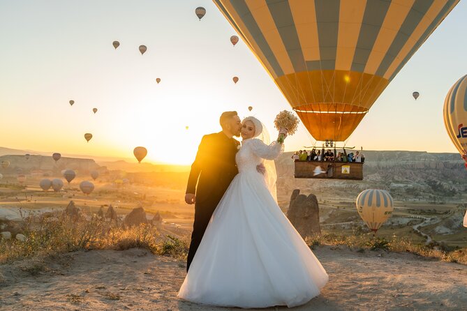 Photoshoot Experience in Cappadocia with Flying Dress - The flying dress and preparation the night before