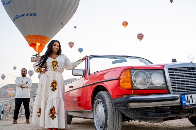 Photoshoot Experience in Cappadocia with Flying Dress - Metin’s working style