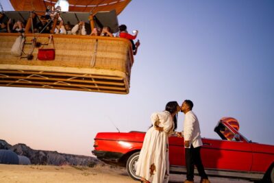 Photoshoot Experience in Cappadocia with Flying Dress