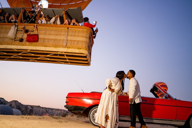 Photoshoot Experience in Cappadocia with Flying Dress - Gulludere Valley and the final hotel terrace