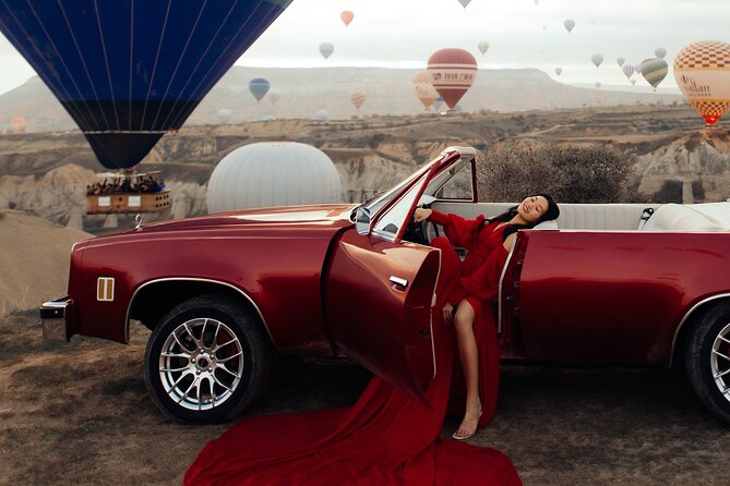 Private Classic Car Sunrise Balloon Chasing Experience - Love Valley and its famous rock shapes