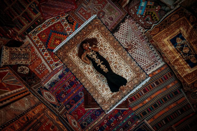 Private Photo & Drone Session in Carpet Gallery - A carpet gallery with more character than a studio