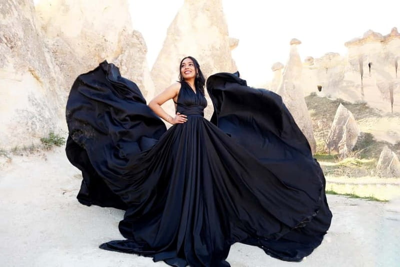 Private Photo Shoot in Cappadocia With Transportation - The Red Valley cave changes the mood