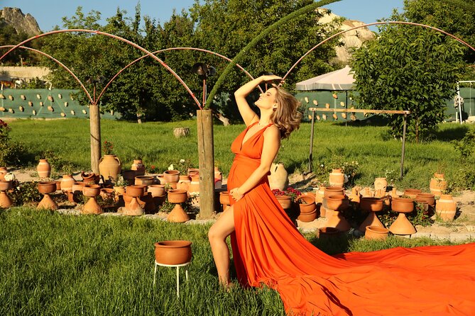Private Photoshoot in Cappadocia - Caves, churches, horses, and carpet displays