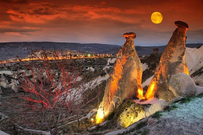 Private Red Tour+Underground city With Professional Guide+Vehicle - Pasabag and its mushroom-shaped fairy chimneys