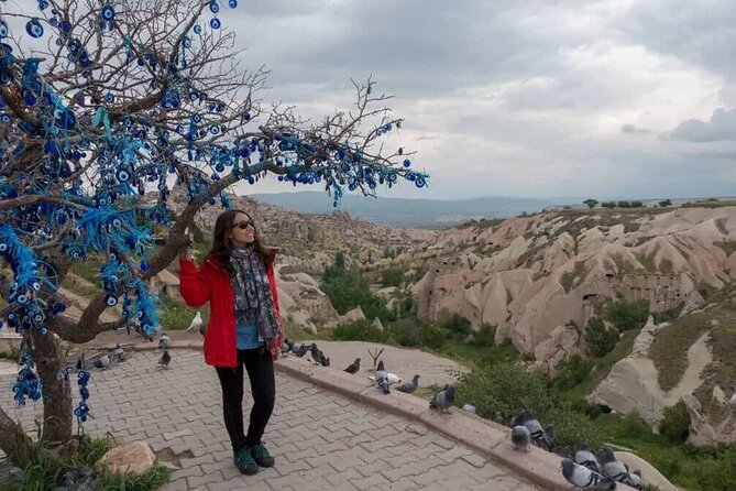 Private Red Tour with Pottery Workshop in Cappadocia - Uchisar Castle and Pigeon Valley: the best high views