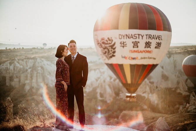 Professional Photo Shoot in Cappadocia - In Sunrise with Hot Air Balloons - The photo package: all images first, 20 edits later