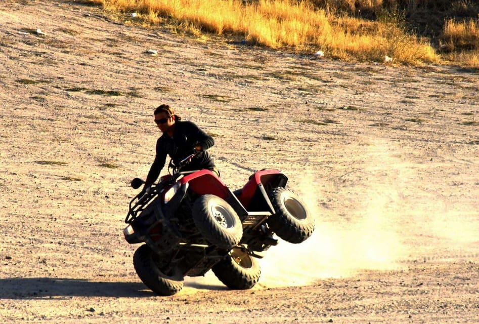 Quad Bike Safari Cappadocia - Swords Valley adds rock formations and rough tracks