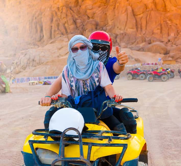 Quad Safari through the Sword, Love & Rose Valleys - Hotel pickup and the safety briefing