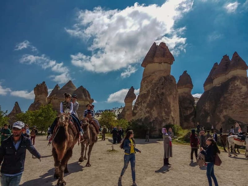 Red plus Kaymaklı Undergroundcity with guide lunch ticket - Pasabag and its mushroom-shaped fairy chimneys