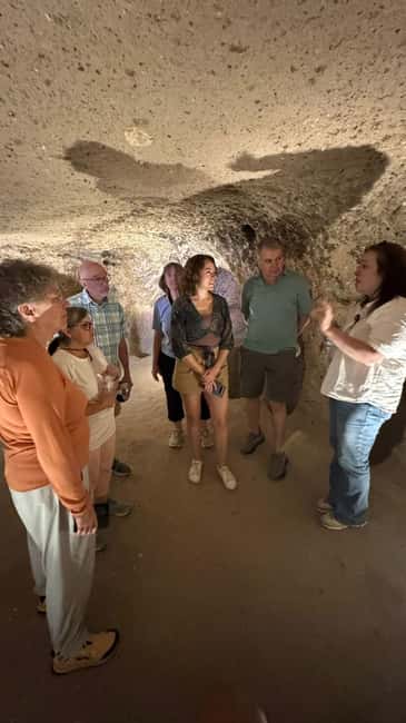 Red plus Kaymaklı Undergroundcity with guide lunch ticket - Morning pickup from seven Cappadocian towns