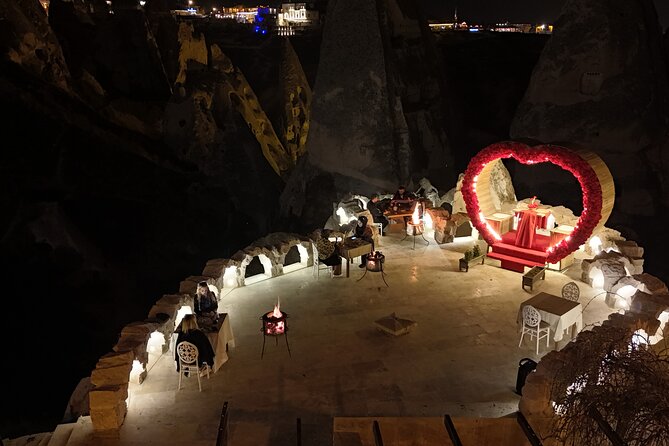 Romantic Cappadocia Sunset Dinner and Wine - A sunset dinner above Cappadocia’s rock valleys