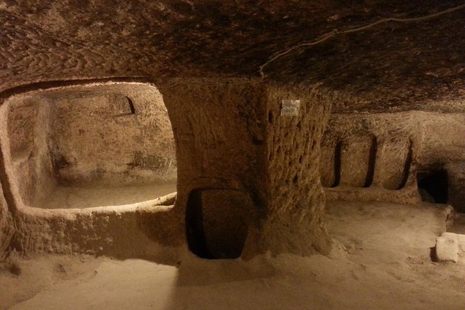 Southern Cappadocia Tour with Ihlara Canyon - Kaymakli Underground City takes you 55 meters below ground