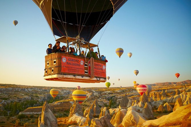 Sunrise Hot Air Balloon Flight Over Göreme & Fairy Chimneys - Floating above Göreme at first light