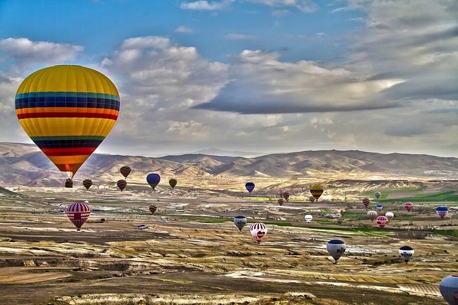 Sunrise Hot Air Balloon Ride in Cappadocia - Watching the balloons prepare at the Göreme launch area