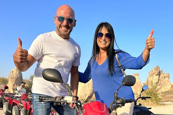 Sunset ATV Tour in Cappadocia - White Valley: a quieter final viewpoint