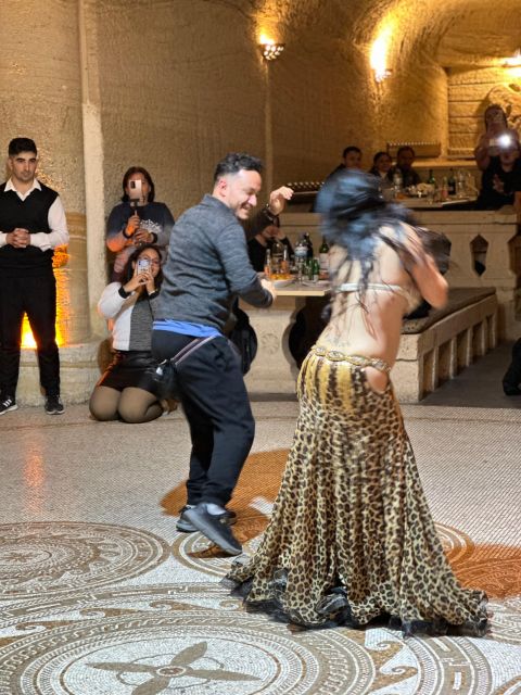 Traditional Turkish Night Show with Dinner&Non limit Drinks - Dinner underground in a Cappadocian cave