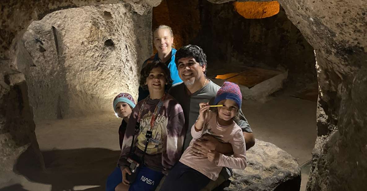 Underground city tour & optional wine tasting - Key points at a glance